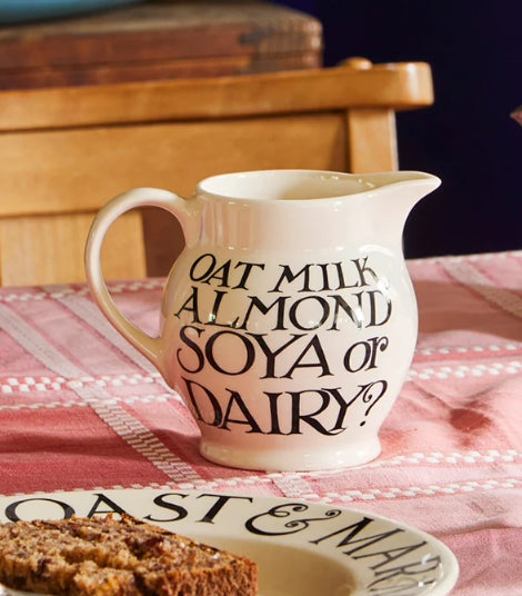 Black Toast Soy or Dairy 1/2 Pint Jug