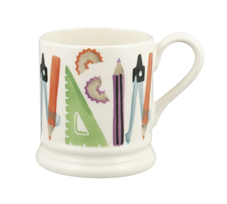 Stationary Half Pint Mug