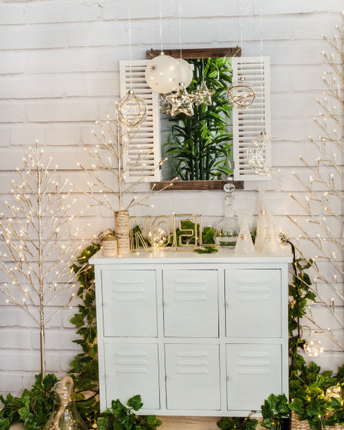 Champagne Flat Tree Small 90cm