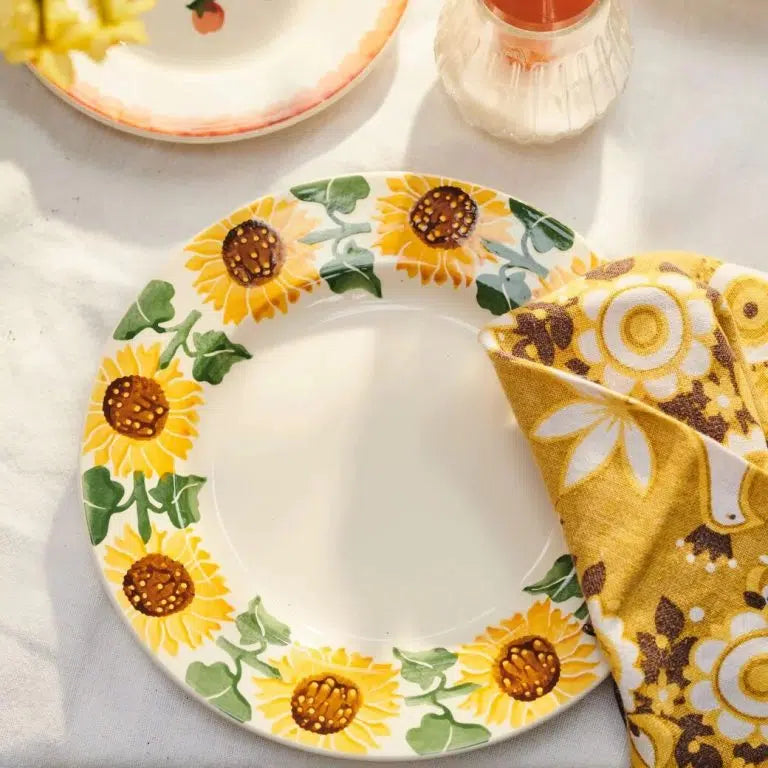 Sunflower 8 1/2" Plate