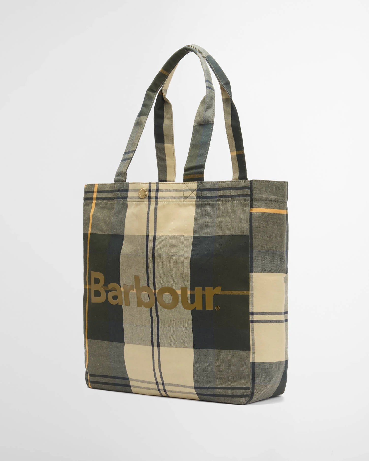 Barbour Telfield Tartan Tote Bag Ancient Tartan