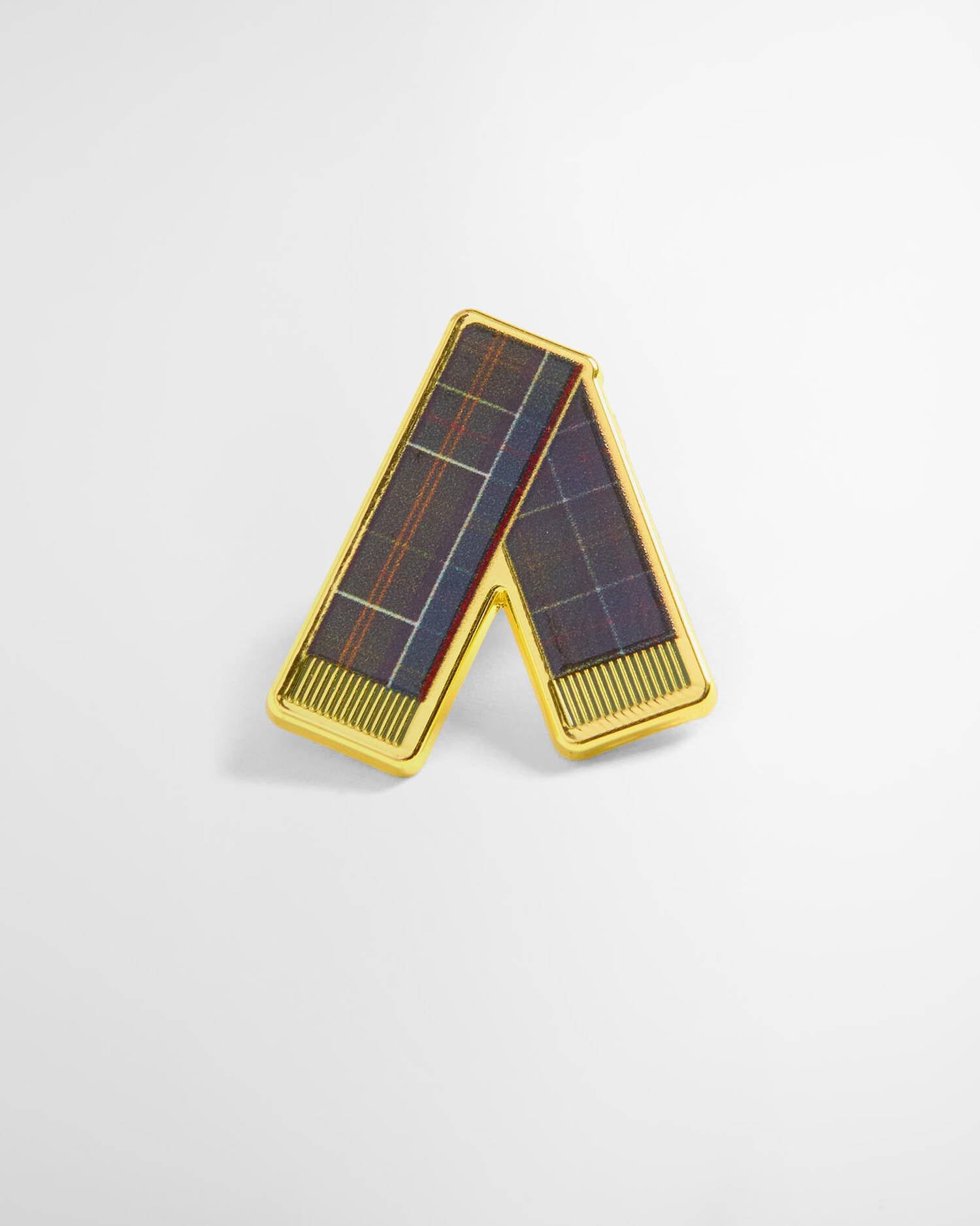 Barbour Tartan Scarf Pin