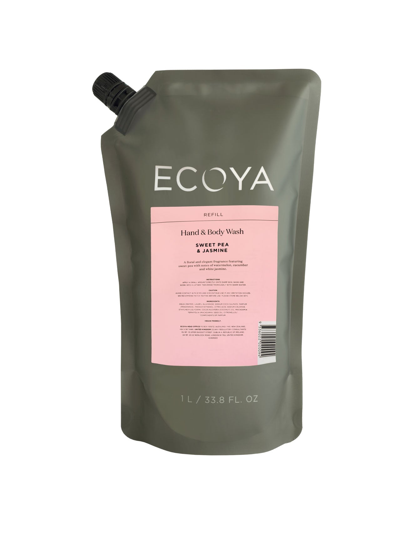 Hand & Body Wash 1L Refill