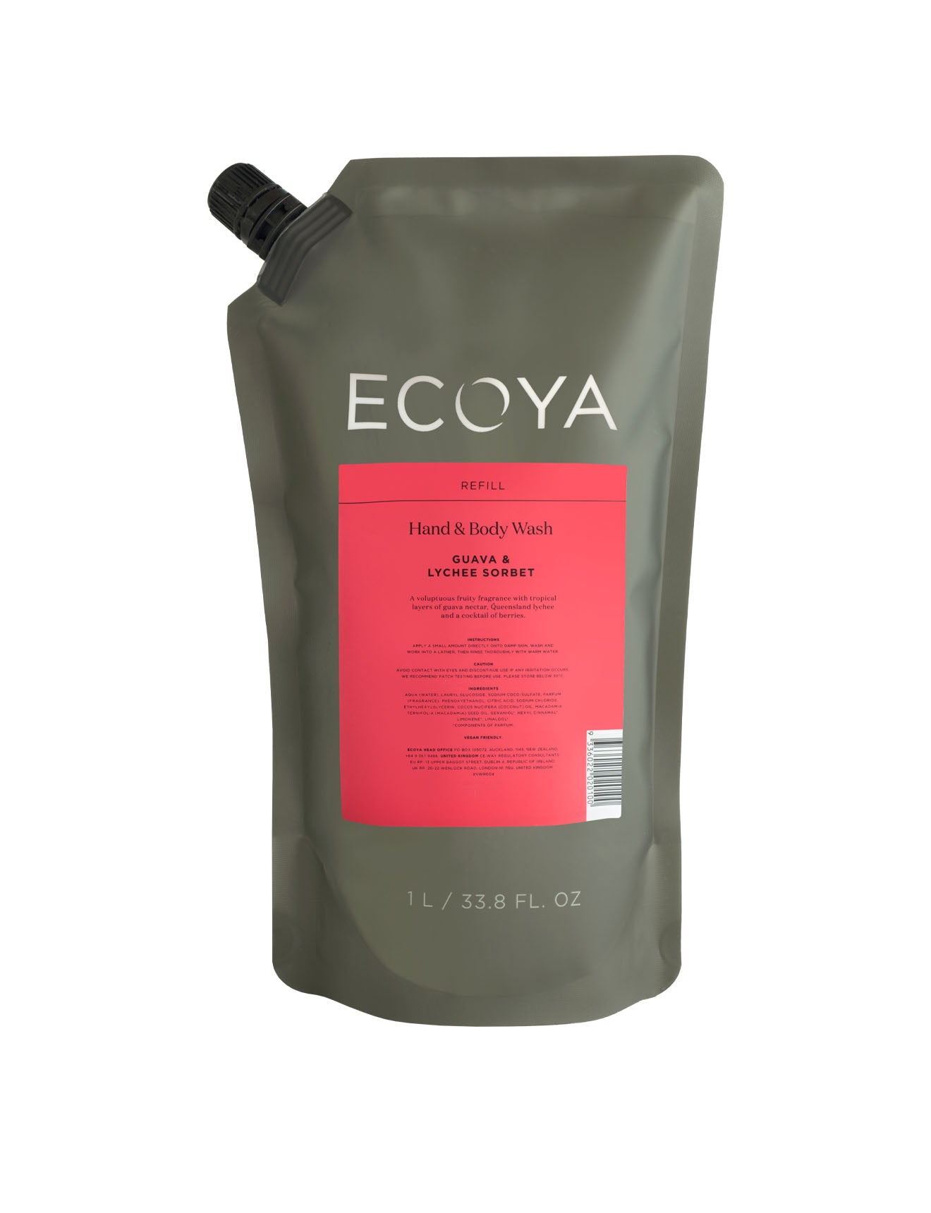 Hand & Body Wash 1L Refill