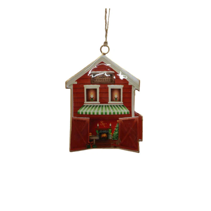 Santas Workshop Hanging House