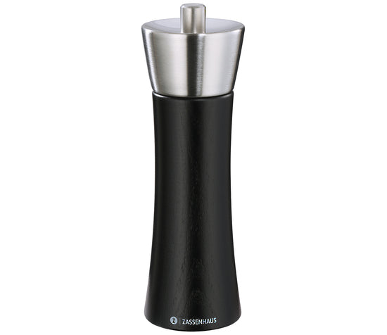 Augsburg Salt Mill Black/S/Steel 18cm