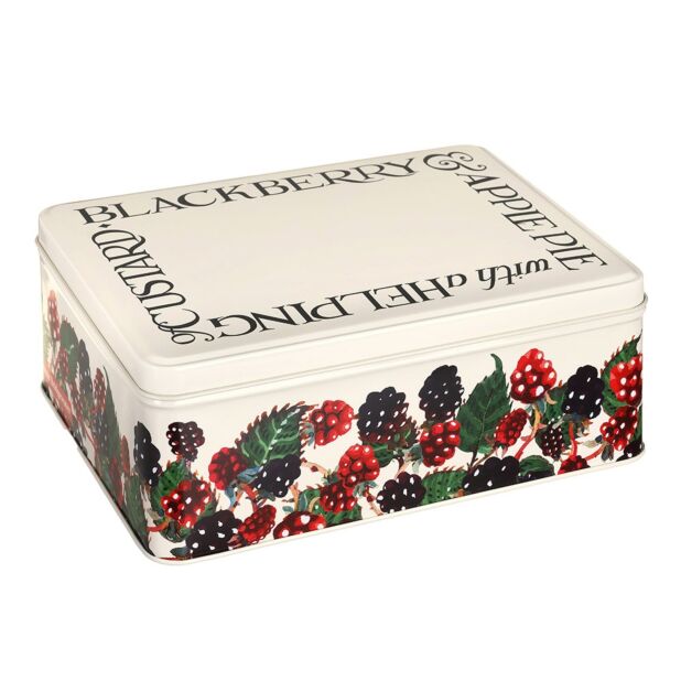 Blackberries Rectangular Tin