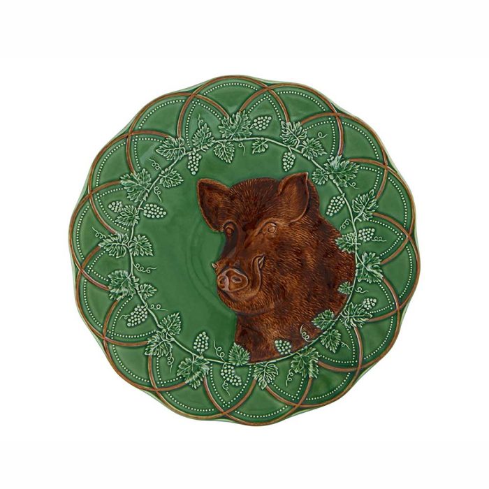 Woods Large Plate 37.5cm Boar