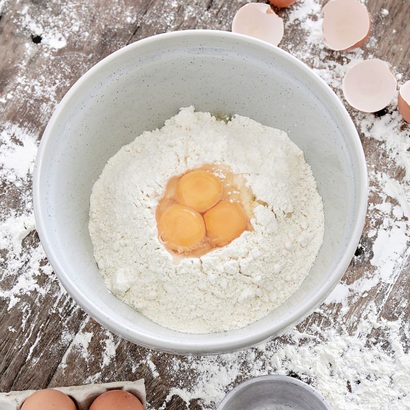 Fattoria Mixing Bowl 24cm White