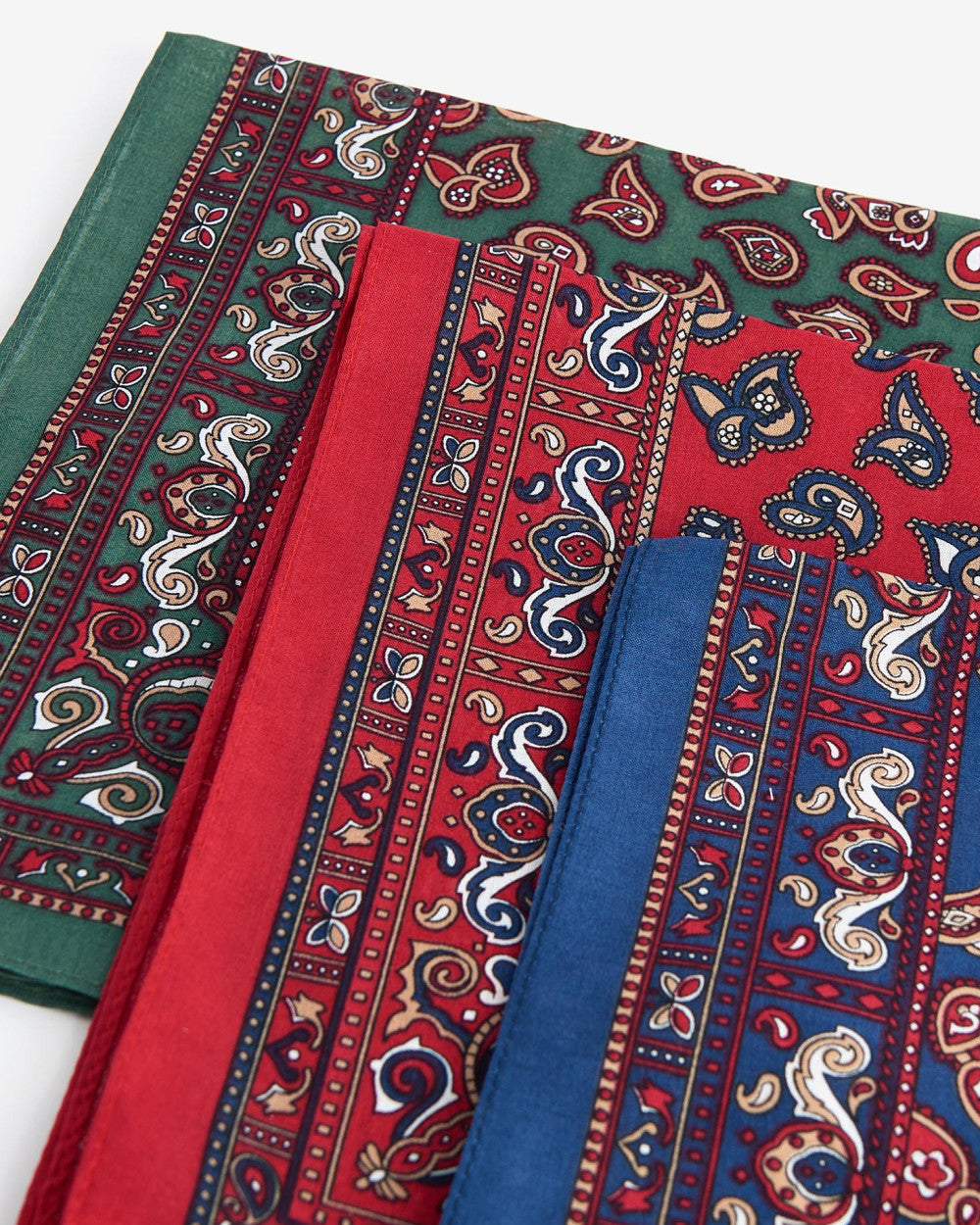 Barbour Paisley Hankies Boxed Set of 3
