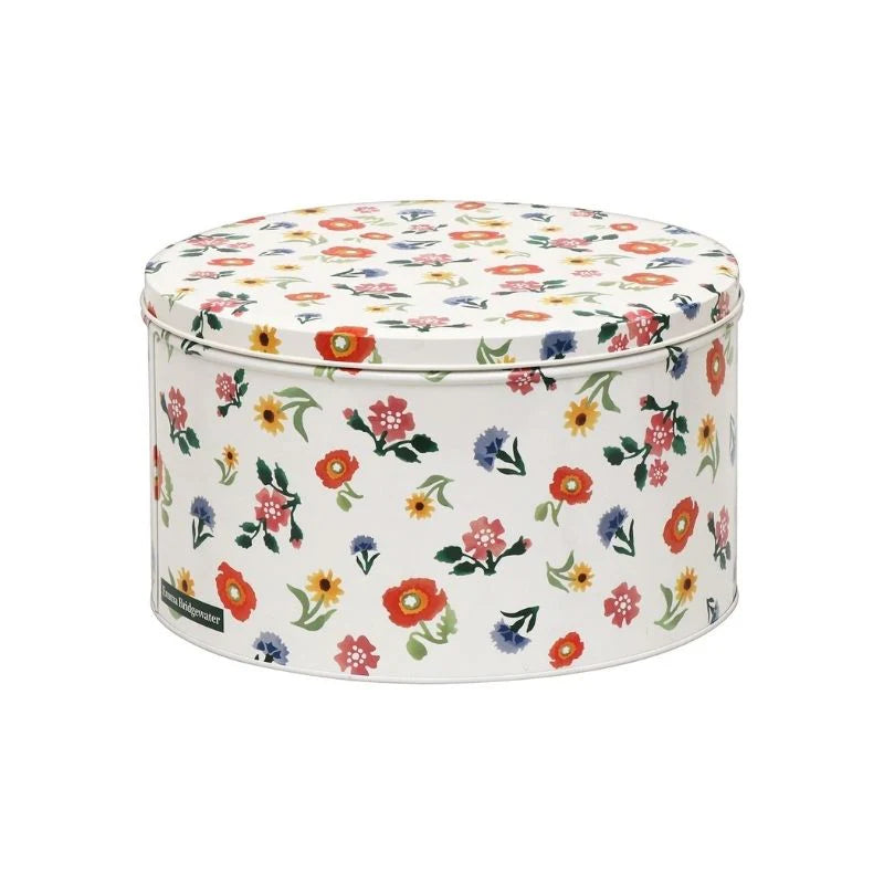 Poppies Round Tin Large