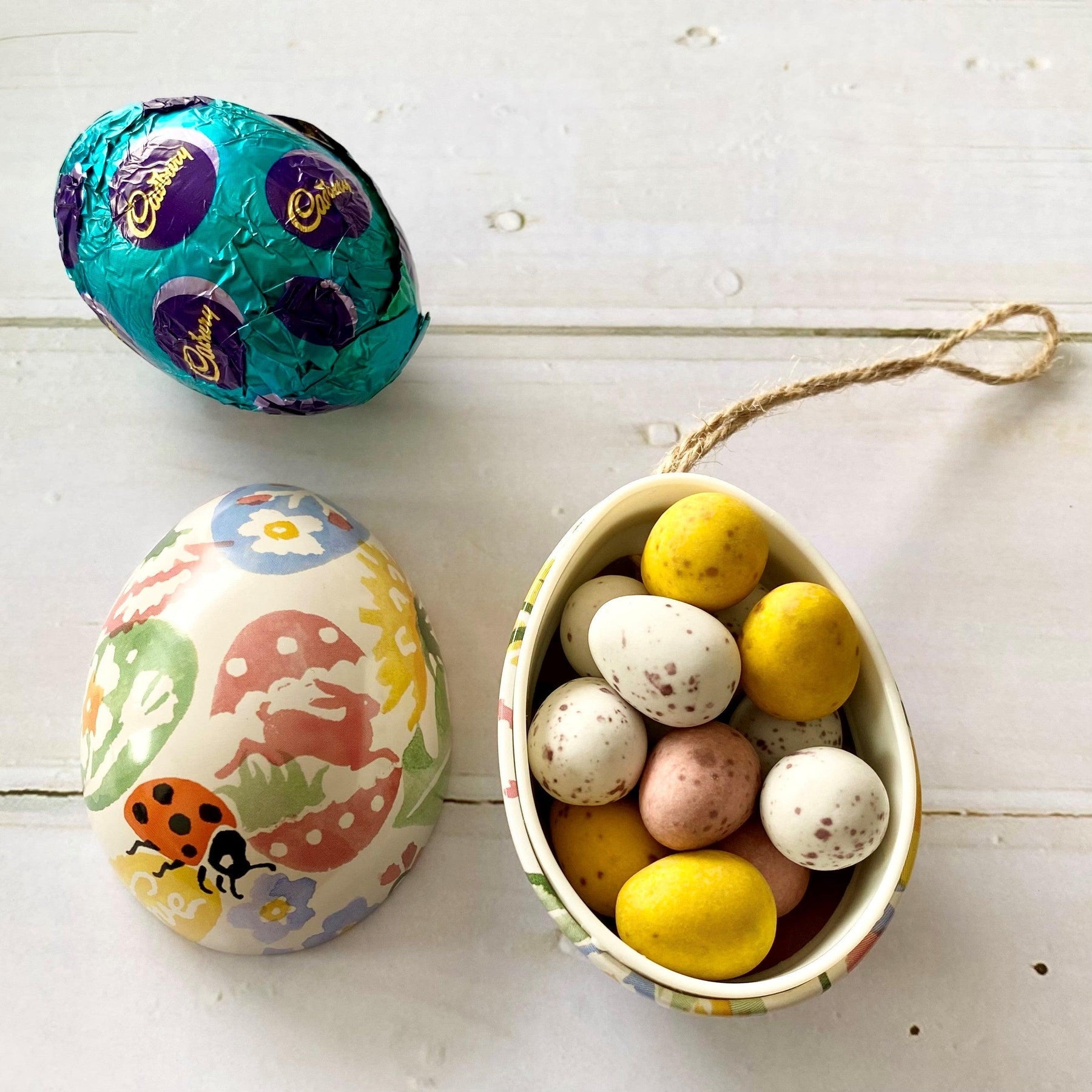 Emma Bridgewater Egg Shaped Tin / Small