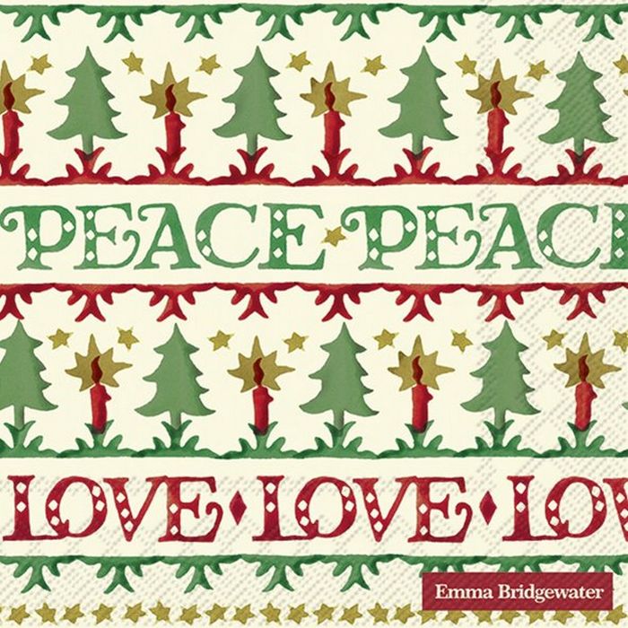 Christmas Joy Cream Napkins