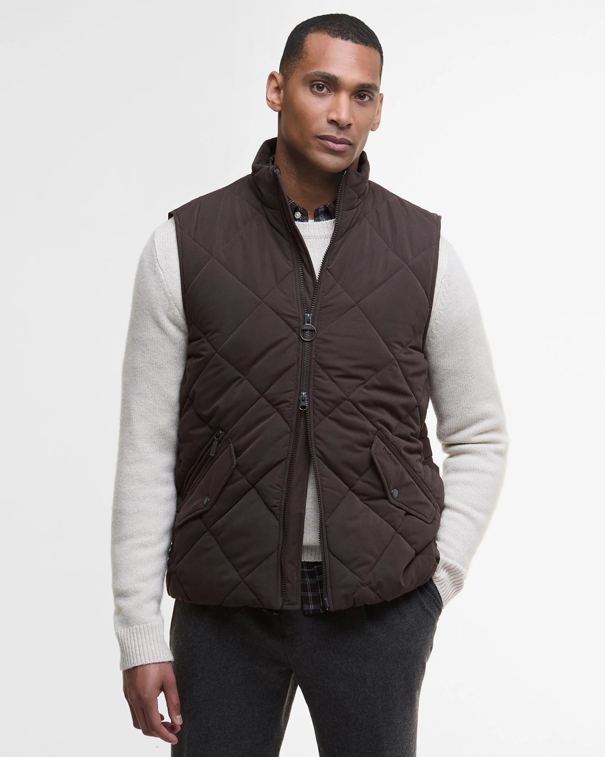 Barbour City Chelsea Quilted Gilet Black oak/Midnight Oak