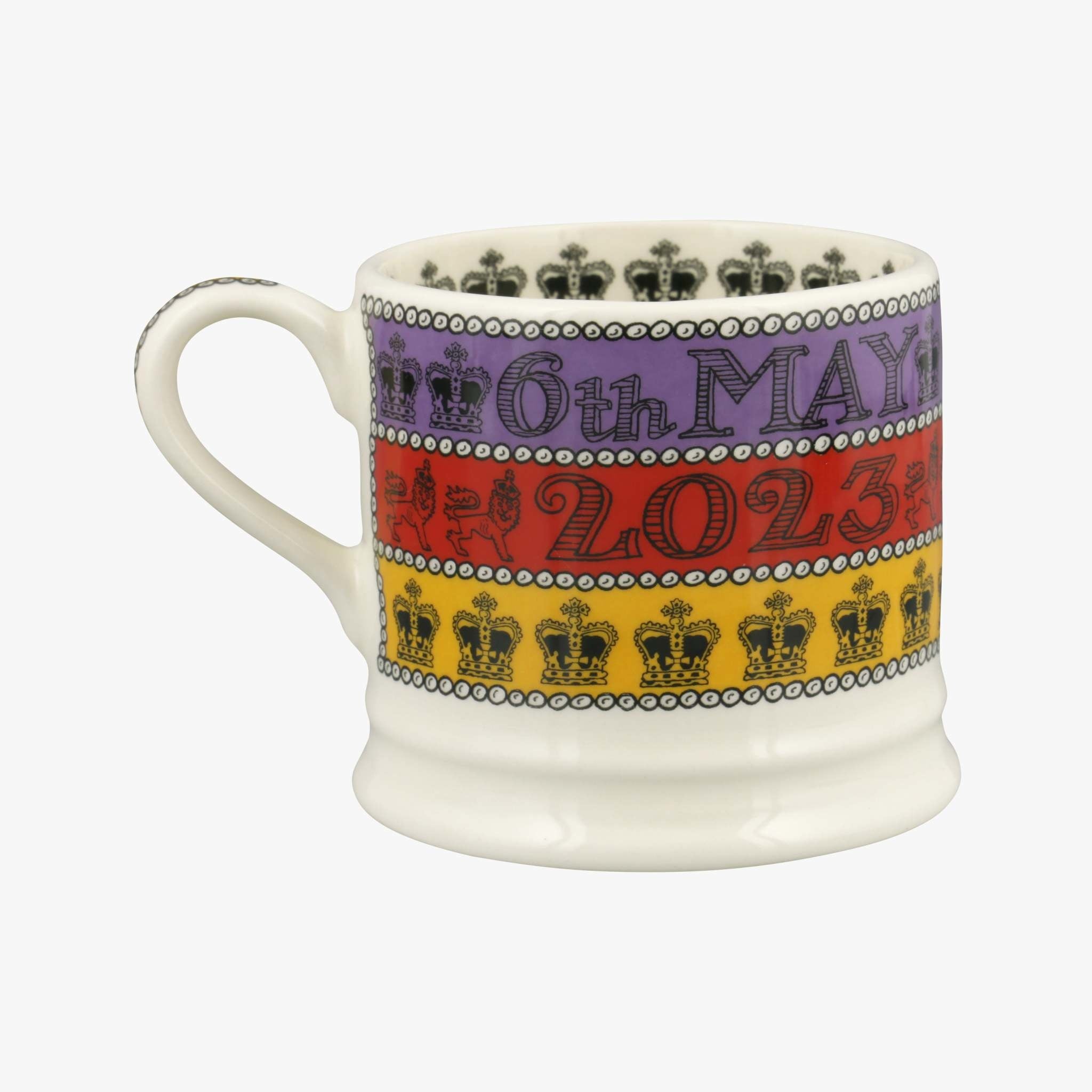3 Cheers for King Charles III Small Mug
