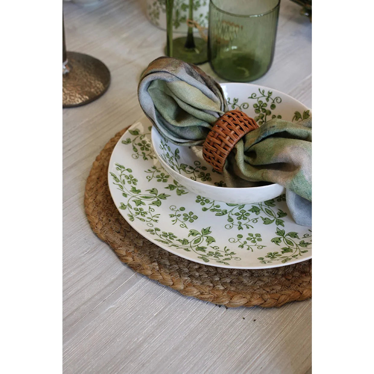 Woven Jute Placemat 30cm Round