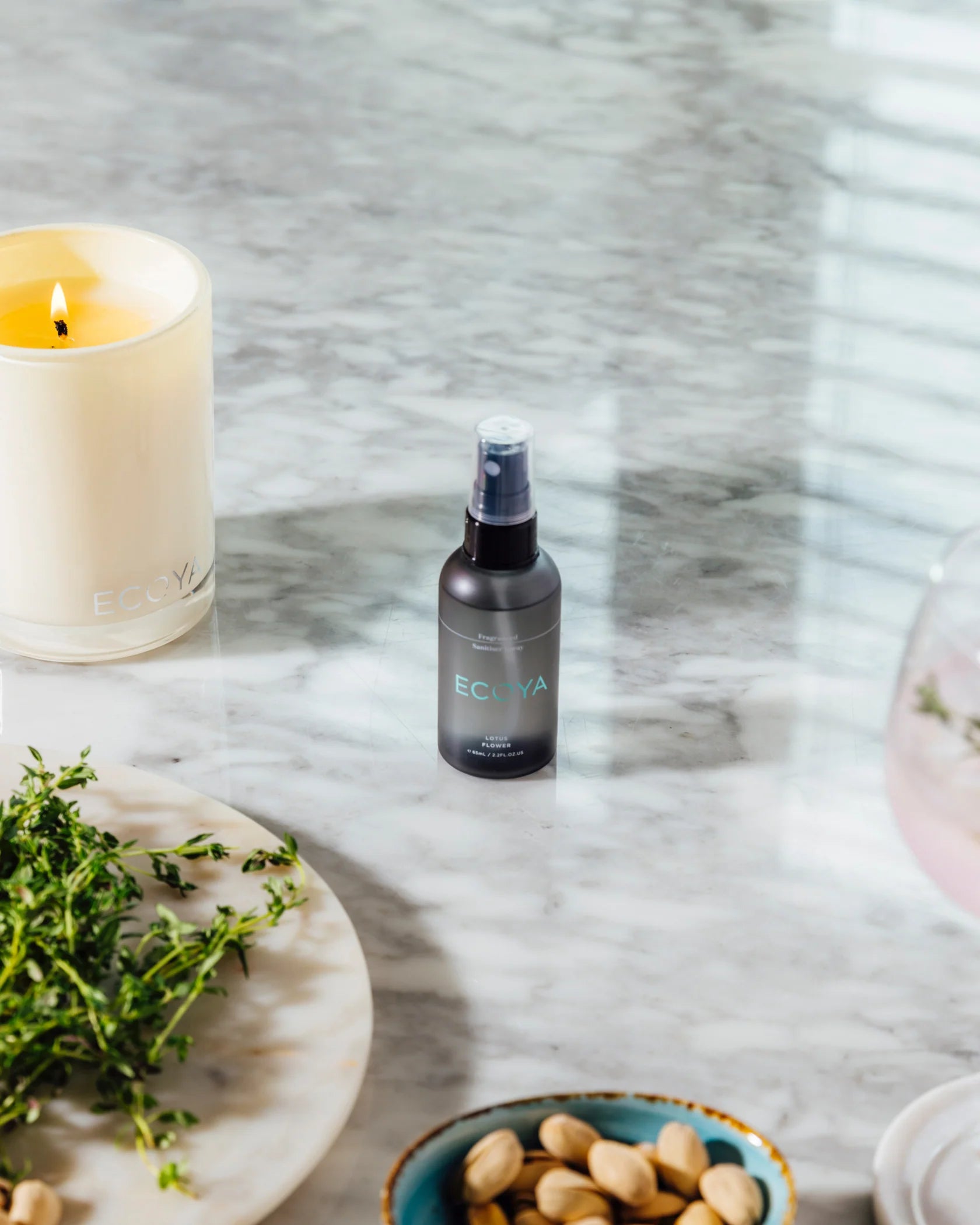 Lotus Flower Sanitiser Spray