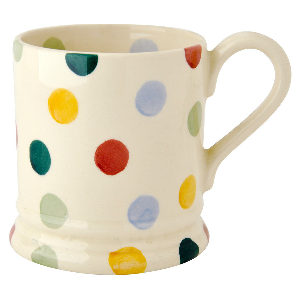 Half Pint Mug Polka Dot