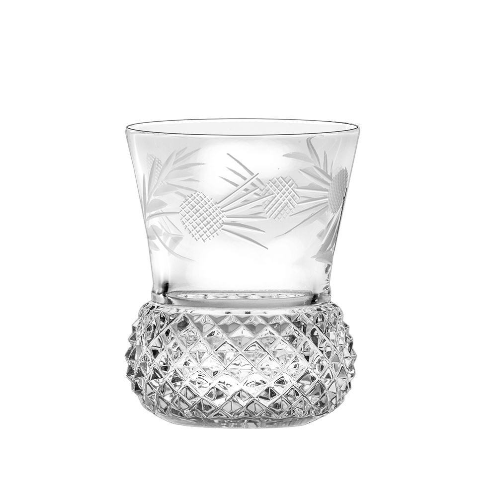 Flower Of Scotland Thistle Shape Tumbler Large Set of 2