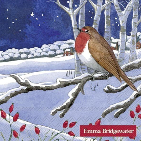 Midnight Robin Napkins