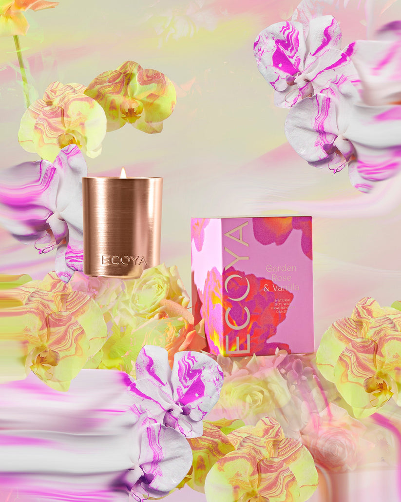 Mother's Day Rose Garden Rose & Vanilla Candle