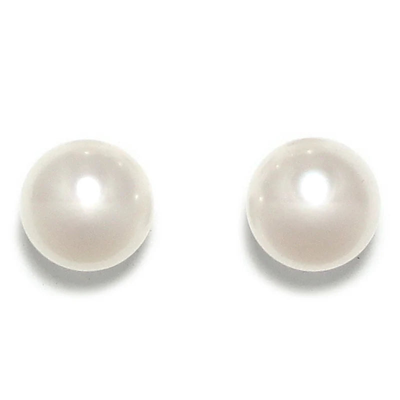 White Pearl Stud 13-14mm