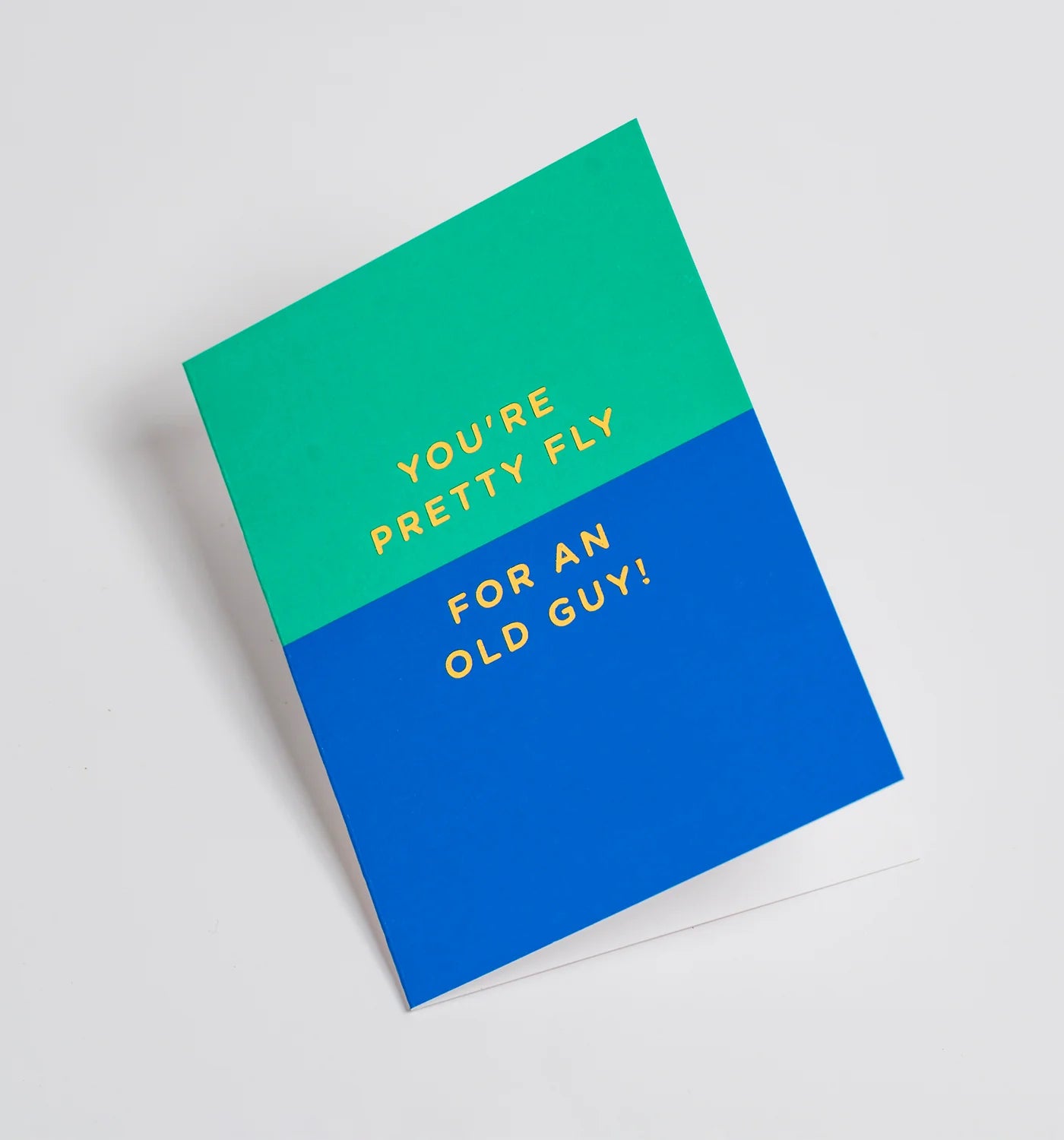 You're Pretty Fly For An Old Guy- Mini Card