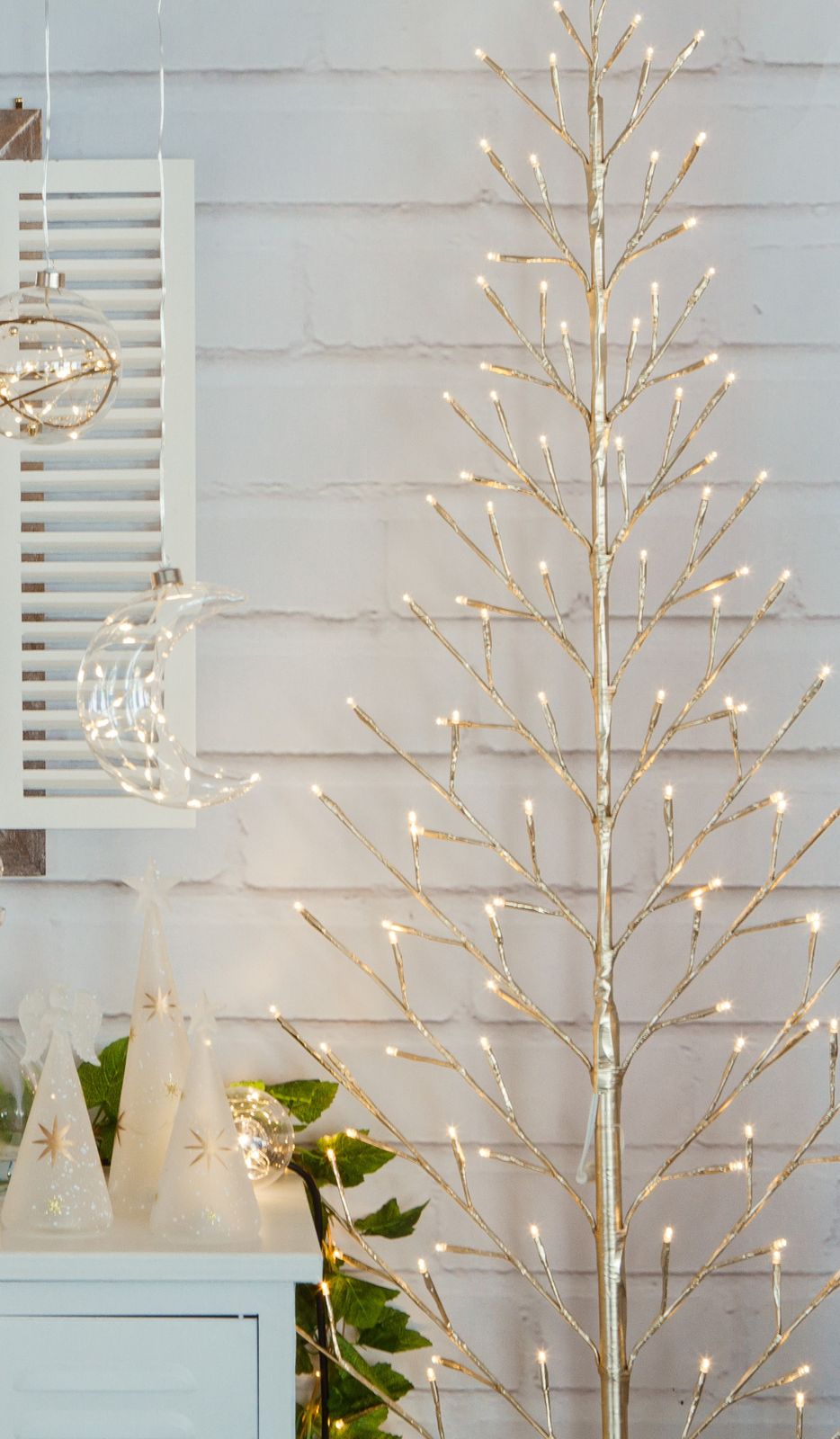 Champagne Flat Tree Medium 120cm