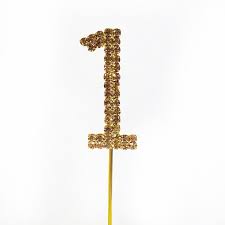 Diamante Cake Topper