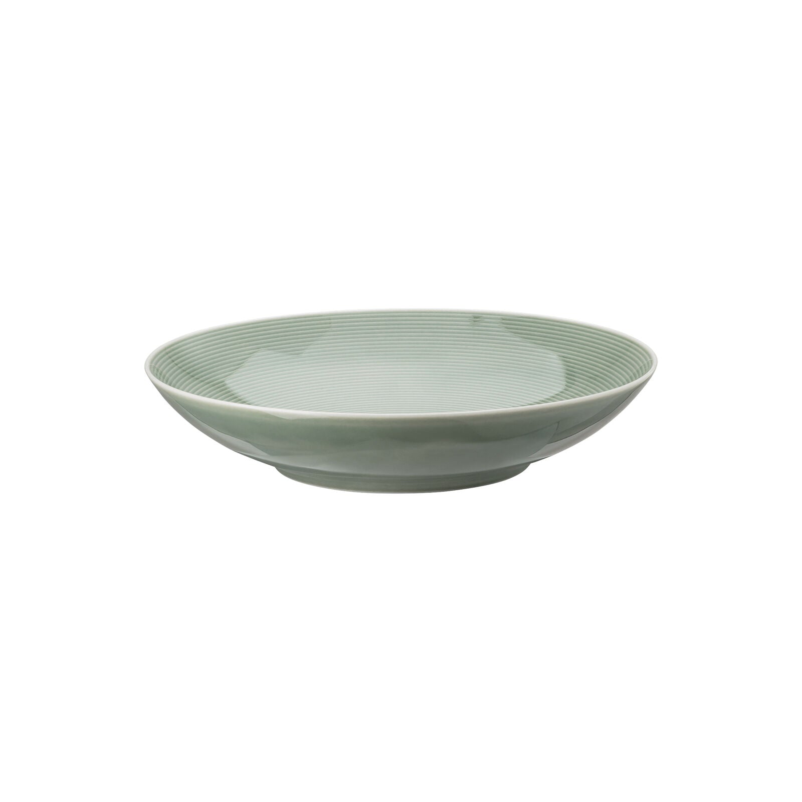 Moss Green Plate Deep 24cm