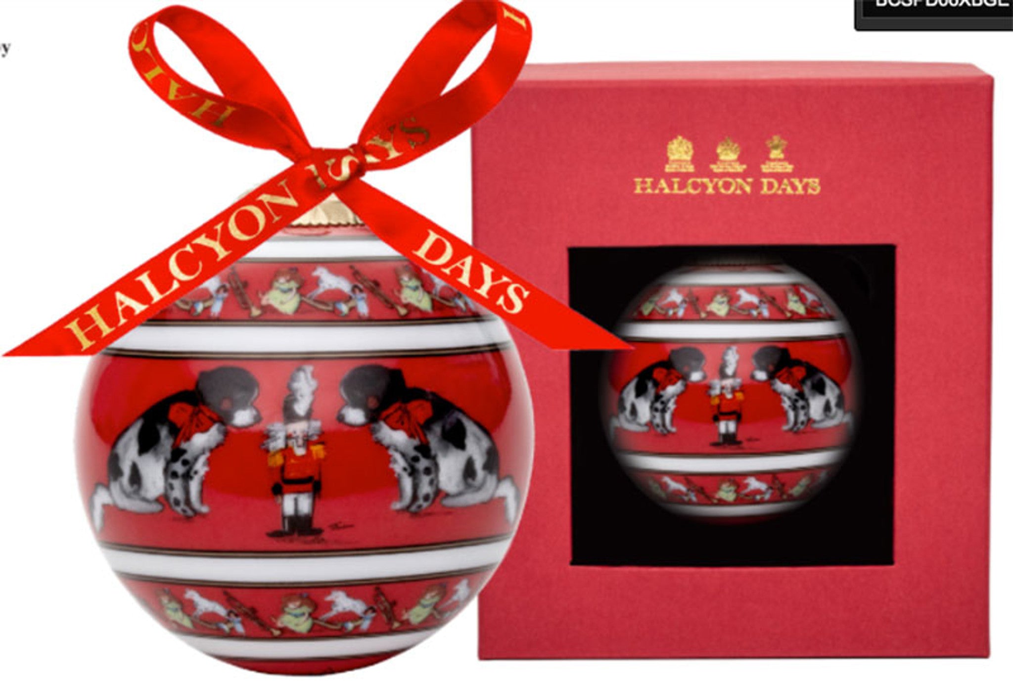 Spotty Dog & Nutcracker - Bauble