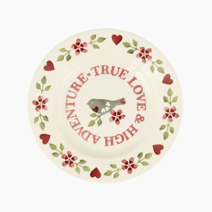 Lovebirds True Love 8 1/2" Plate