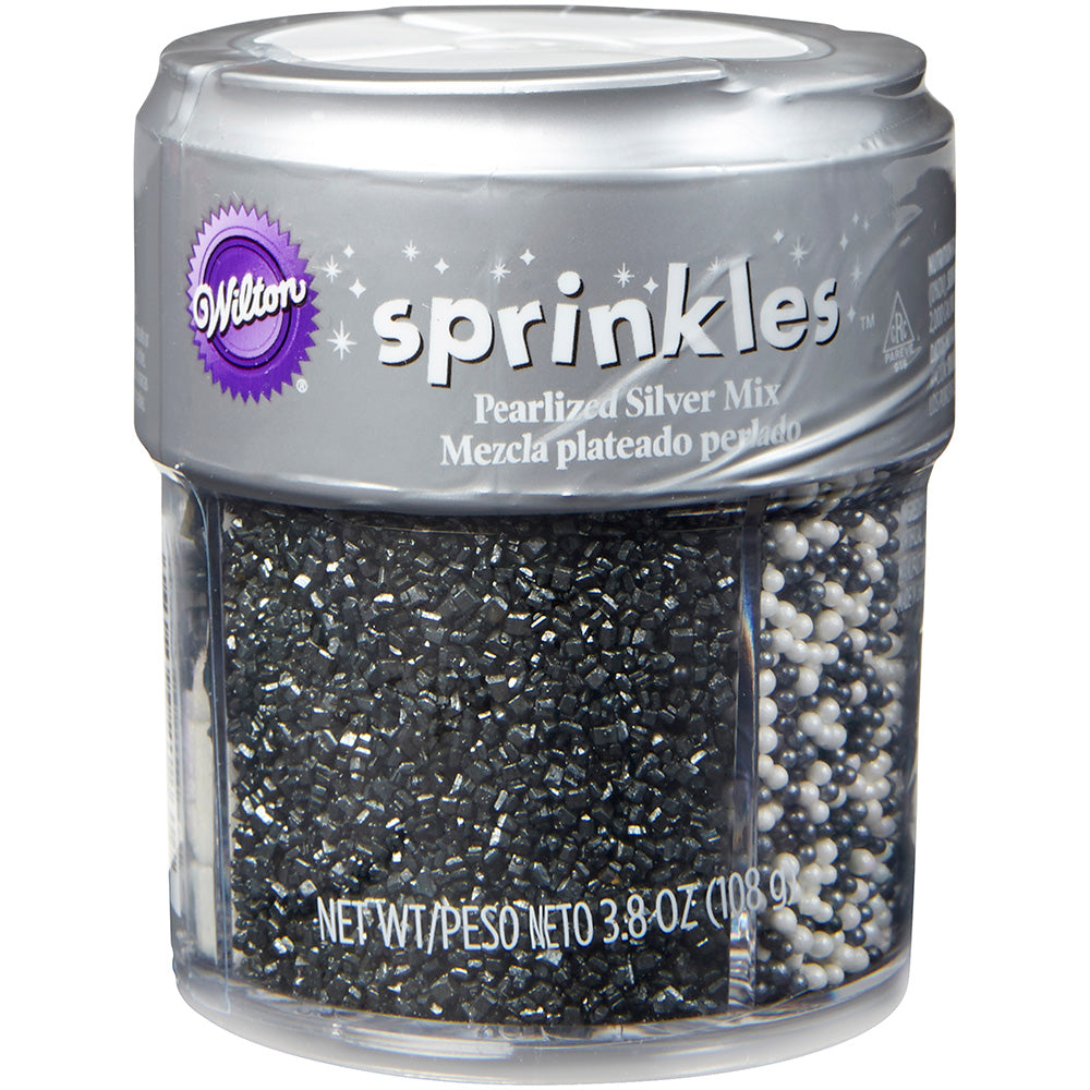 Pearlised Sprinkles 4 Cell-Silver