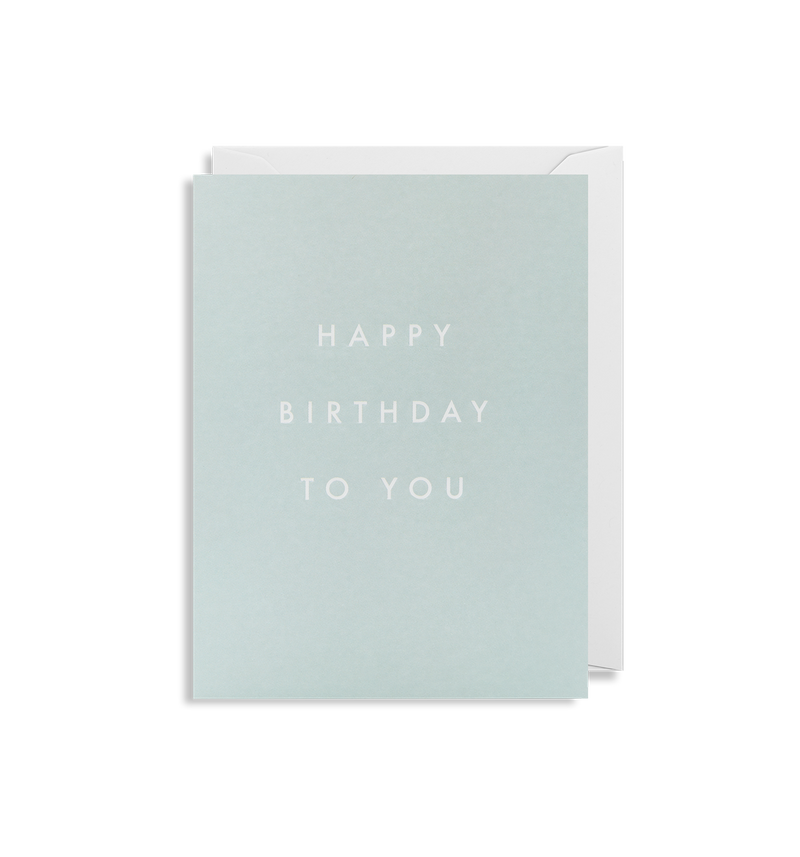 Birthday/ Happy Birthday To You Mini