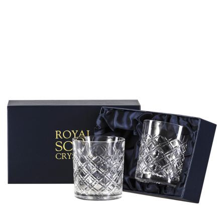 Tartan Large Tumblers-Set of 2