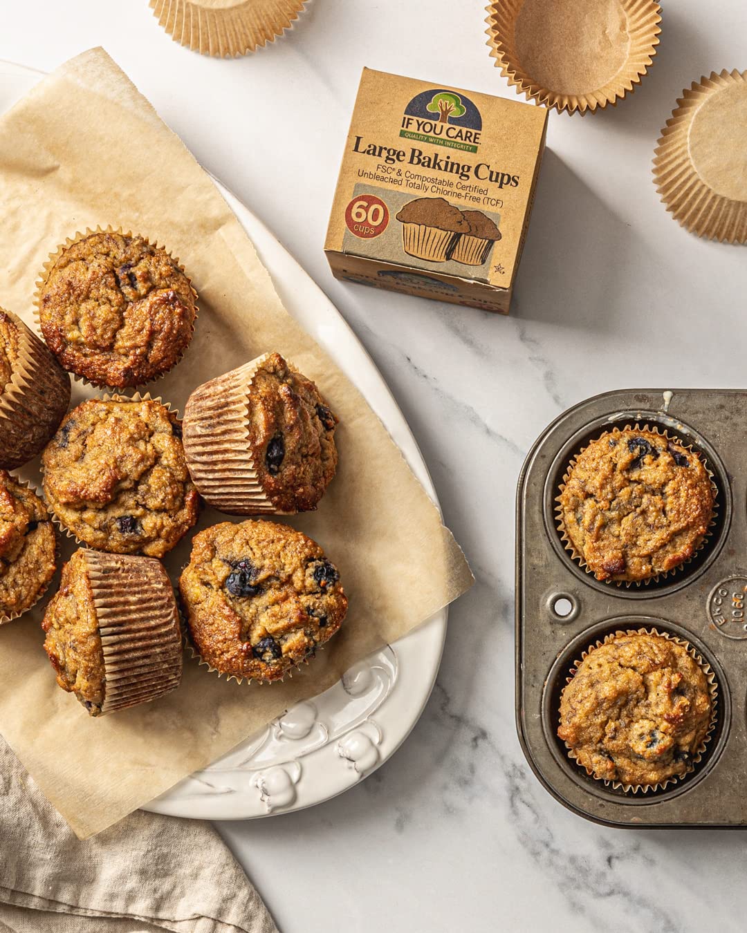 Jumbo Baking Cups - Main Image