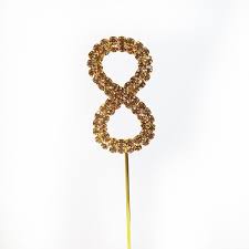 Diamante Cake Topper