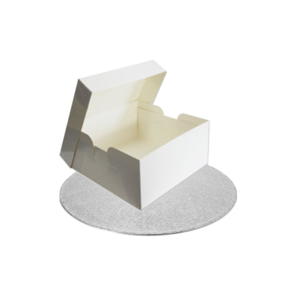 White Cake Box