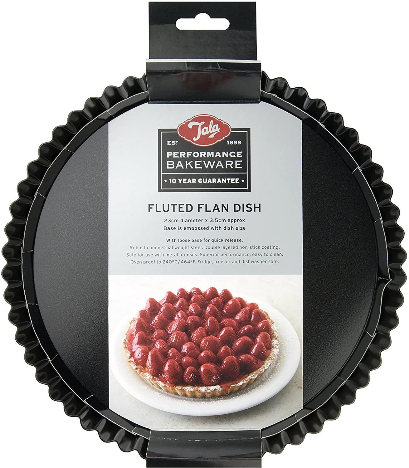 Fluted Flan Dish / 25cm