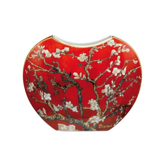Artis Orbis Van Gogh Almond Tree Vase Red