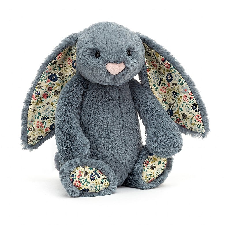 Blossom Bashful Bunny - Dusky Blue Medium