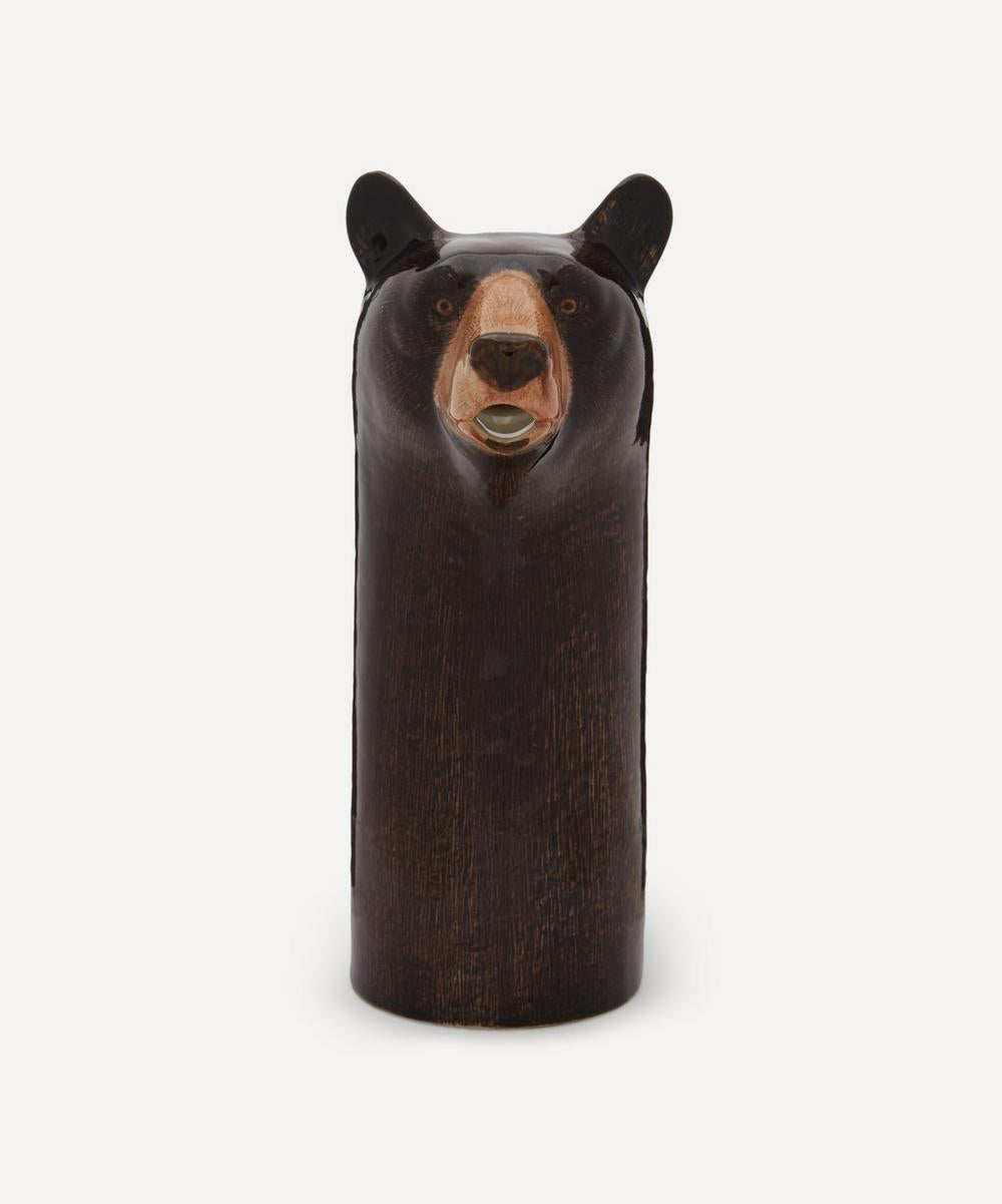 Black Bear Wine Jug