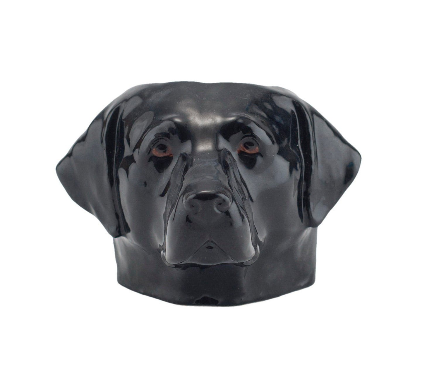 Black Lab Face Egg Cup