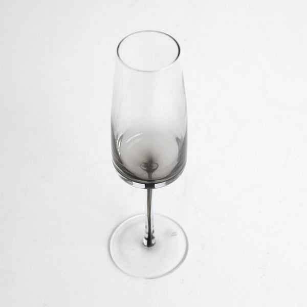 Smoke Champagne Glasses Set of 4