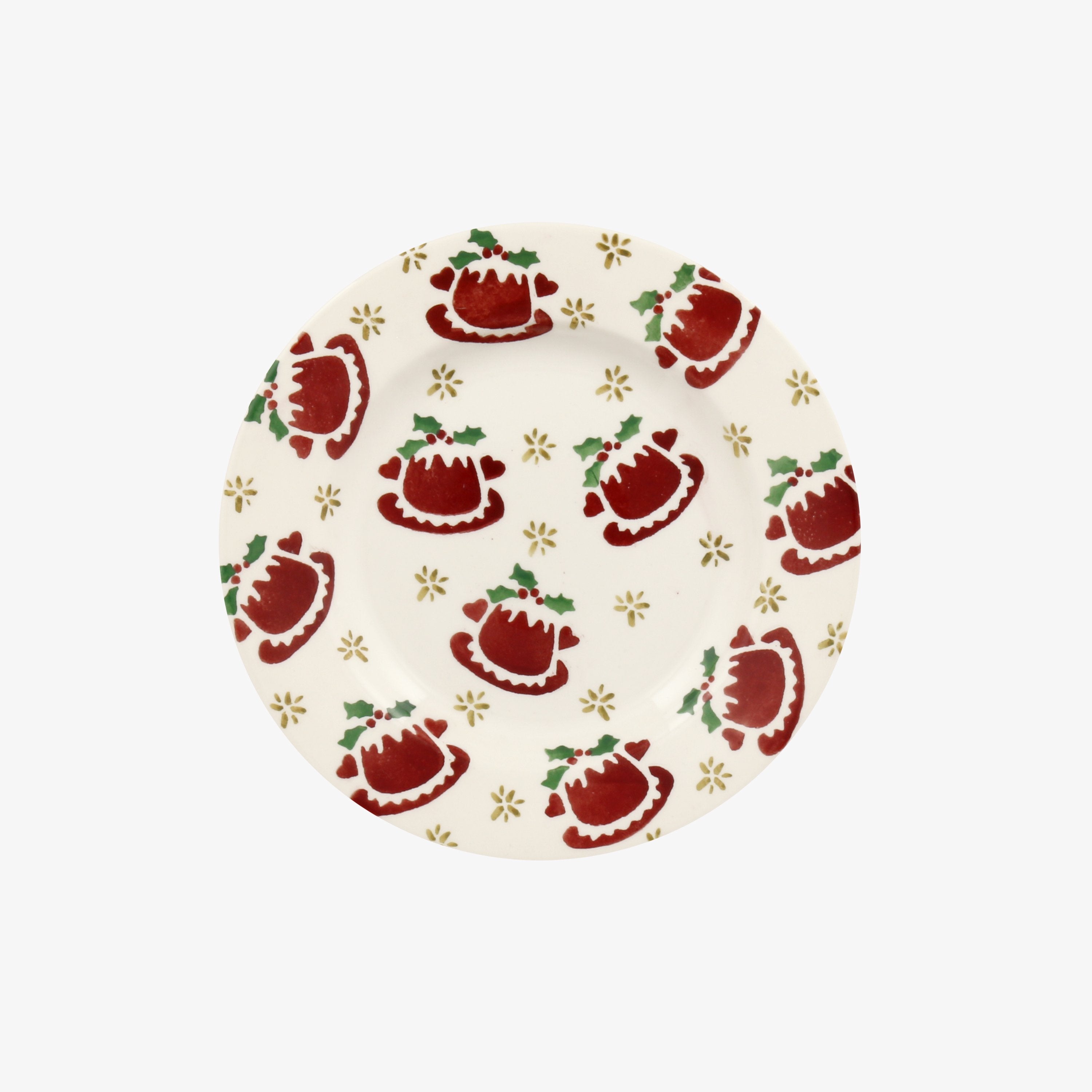 Christmas Puddings 6 1/2" Plate