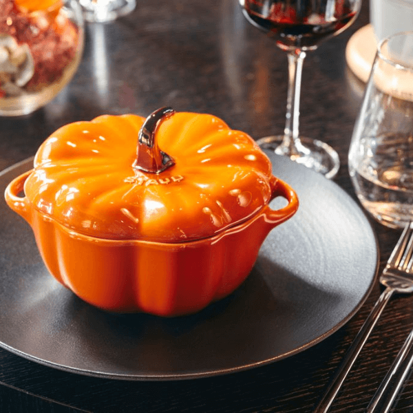 Ceramic Pumpkin Cocotte .5L