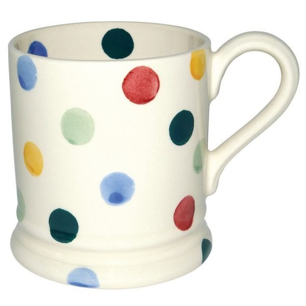 Half Pint Mug Polka Dot