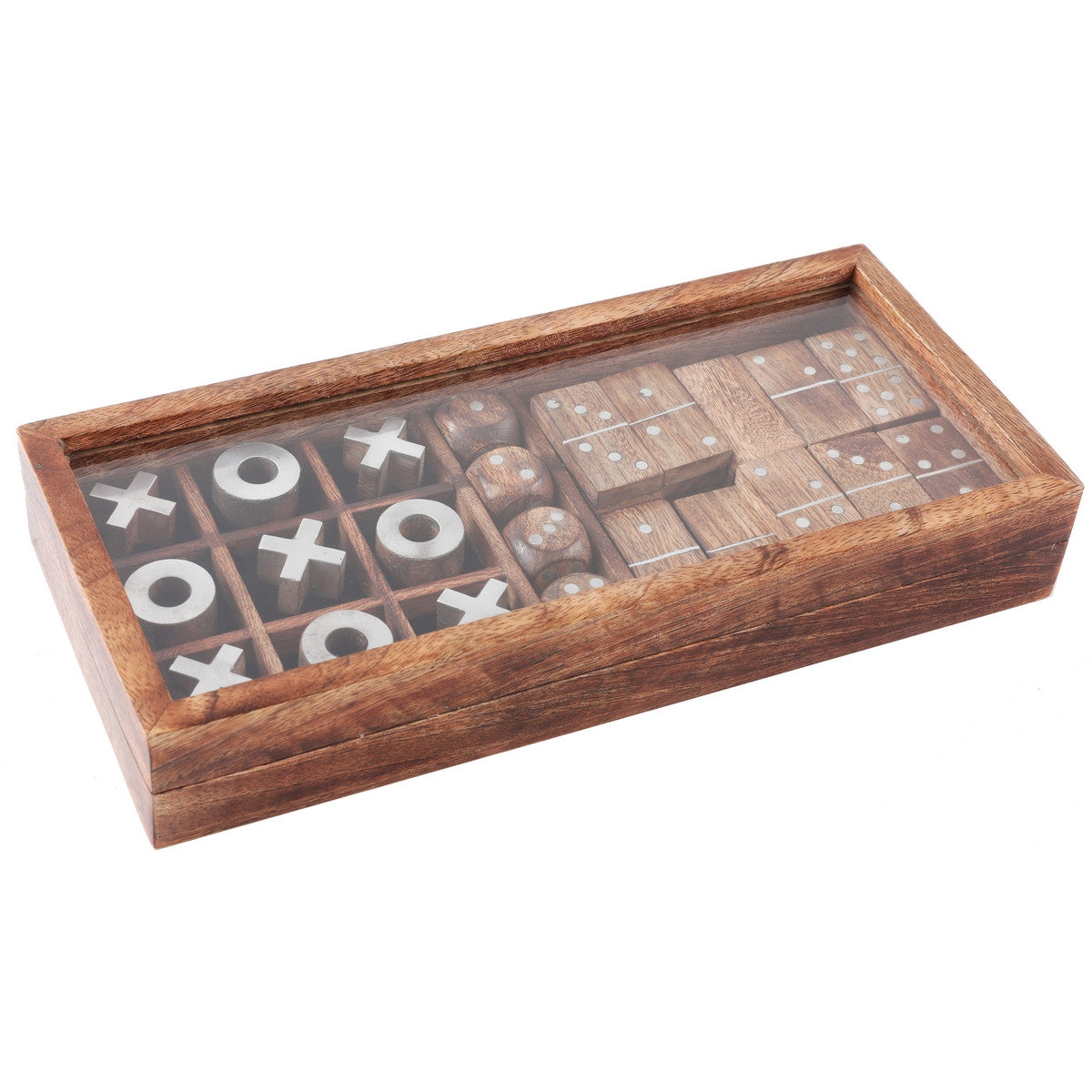 Wooden Games Set 3 Games