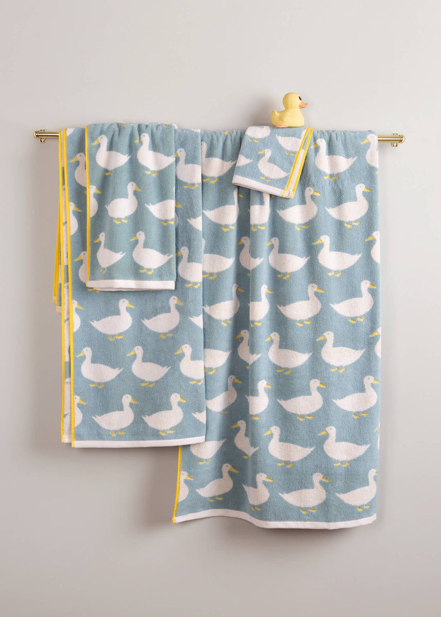 Waddling Duck Organic Cotton Bath Towel