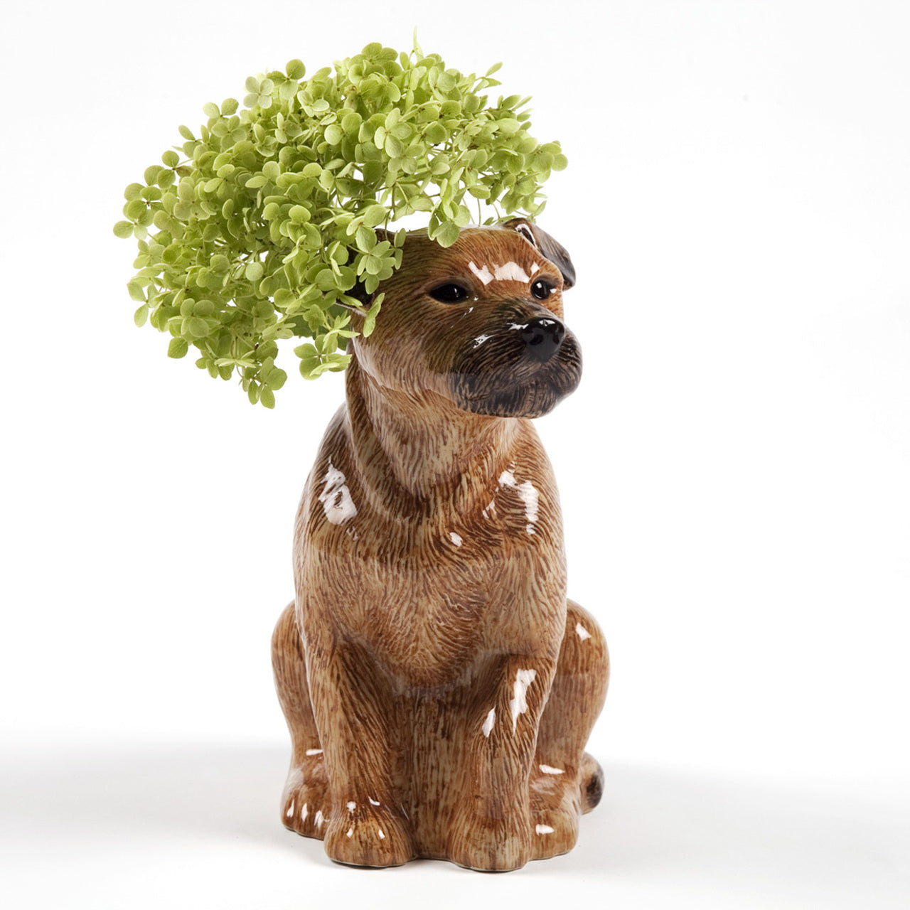 Border Terrier Flower Vase Large